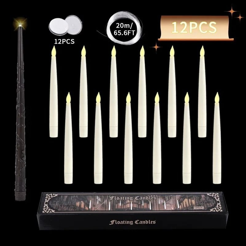 Lumitero Floating Candle Perfectly Straight Hanging
